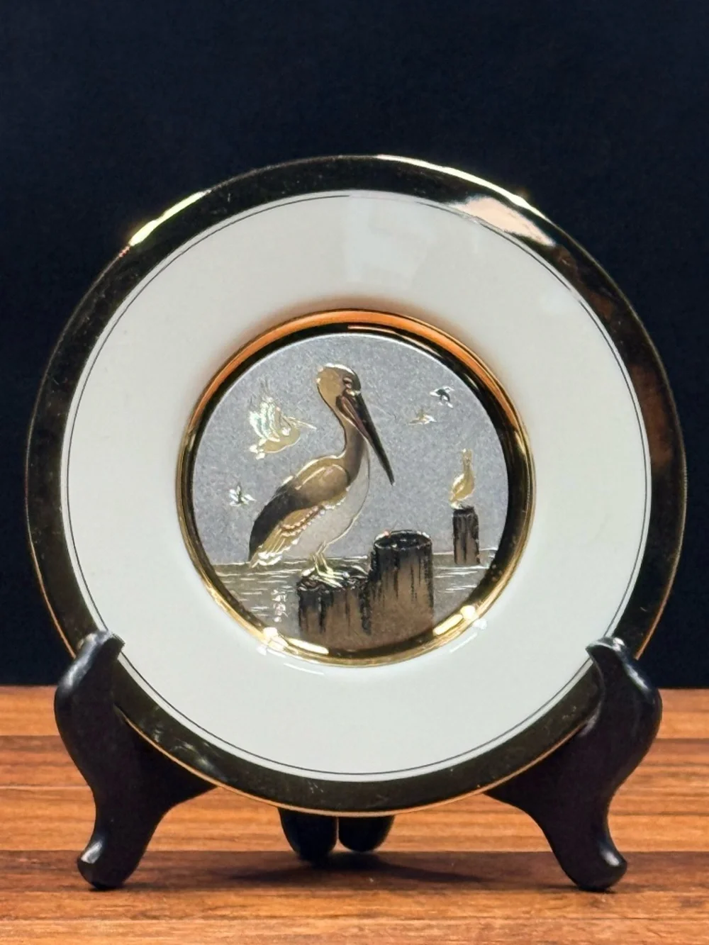 DYNASTY GALLERY EXCLUSIVE DESIGNS Original Chokin Collection Plate